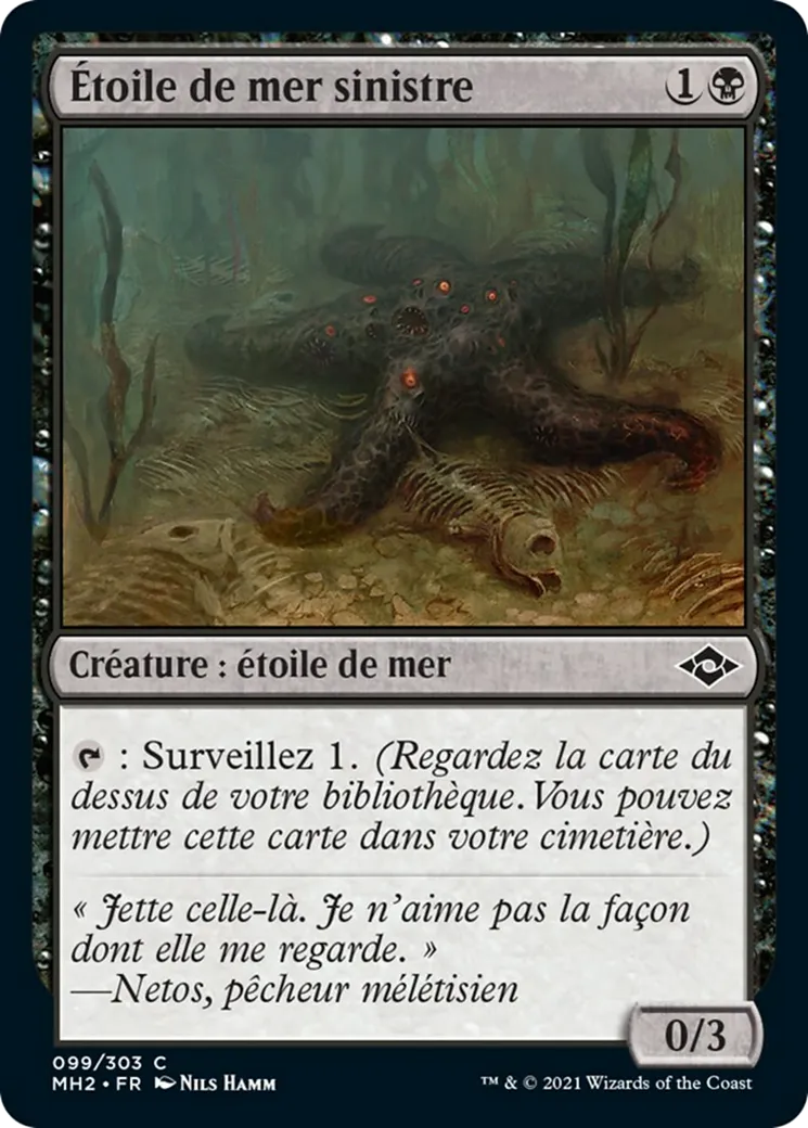 Étoile de mer sinistre — Modern Horizons 2 — Magic: The Gathering