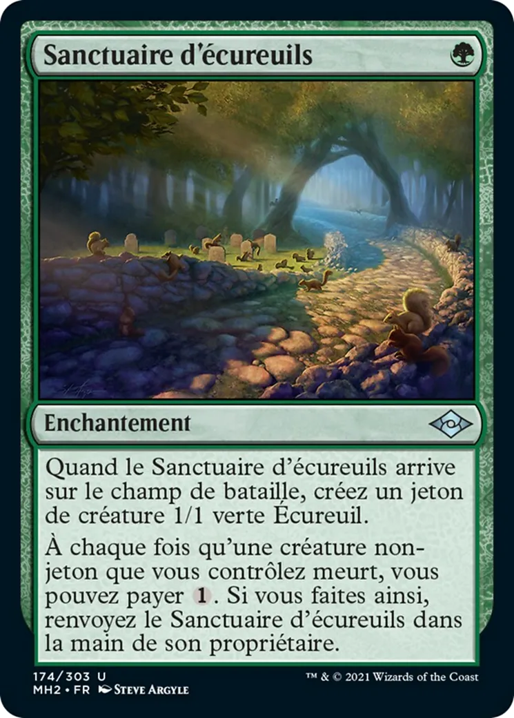 Sanctuaire d'écureuils — Modern Horizons 2 — Magic: The Gathering
