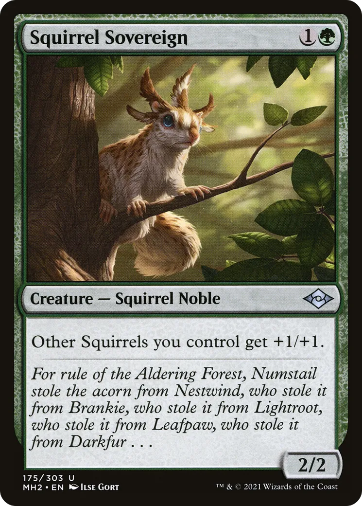 Souverain écureuil — Modern Horizons 2 — Magic: The Gathering
