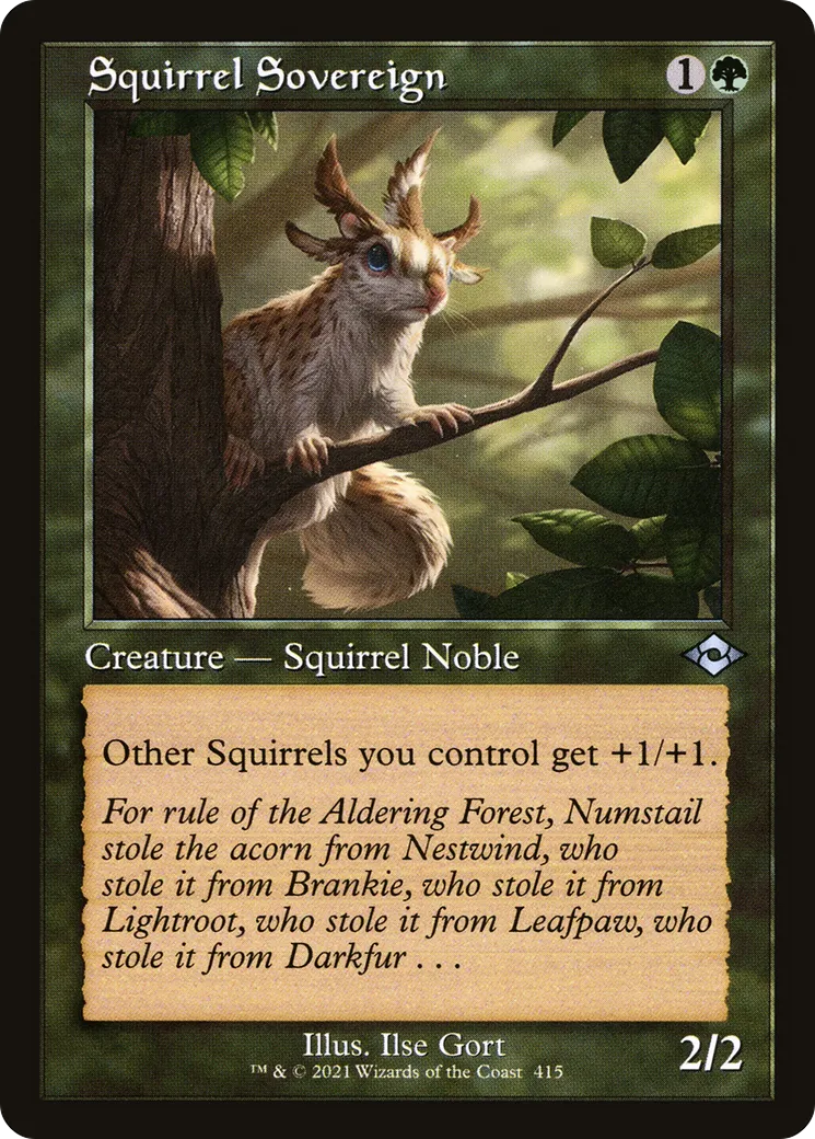 Squirrel Sovereign — Modern Horizons 2 — Magic: The Gathering