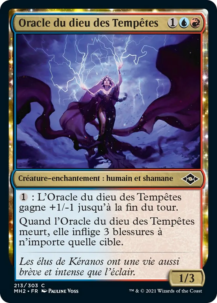 Oracle du dieu des Tempêtes — Modern Horizons 2 — Magic: The Gathering