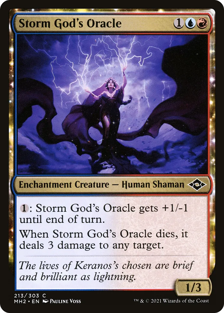 Oracle du dieu des Tempêtes — Modern Horizons 2 — Magic: The Gathering