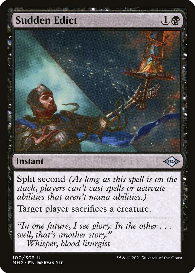 Édit soudain — Modern Horizons 2 — Magic: The Gathering