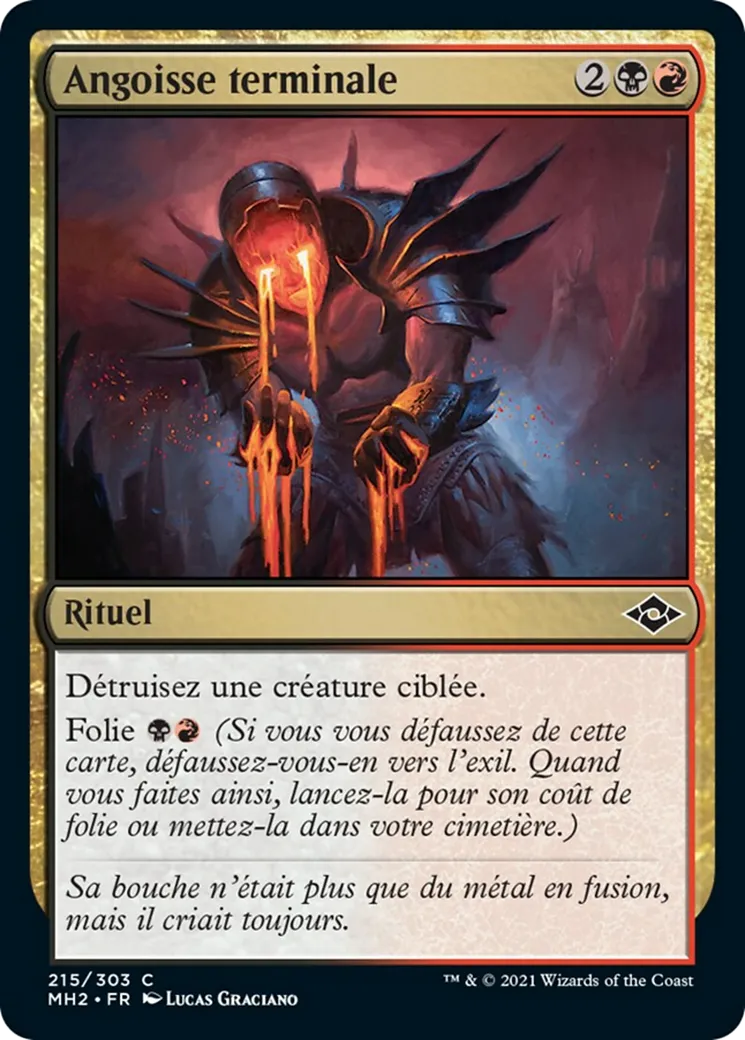 Angoisse terminale — Modern Horizons 2 — Magic: The Gathering