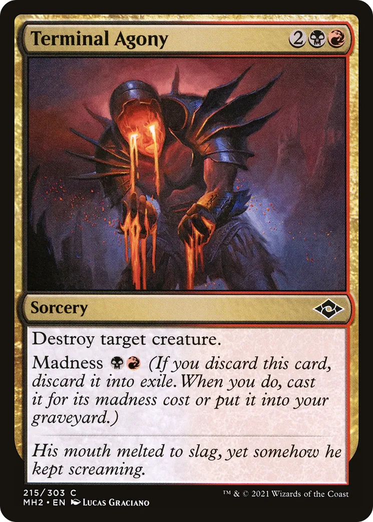 Angoisse terminale — Modern Horizons 2 — Magic: The Gathering