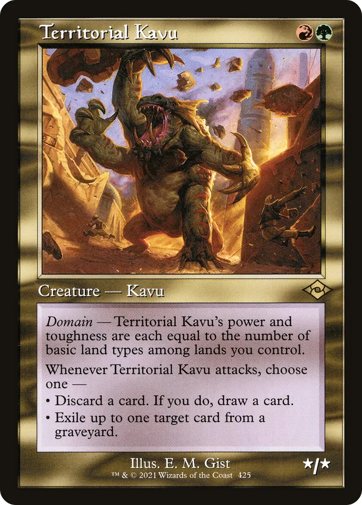 Territorial Kavu — Modern Horizons 2 — Magic: The Gathering