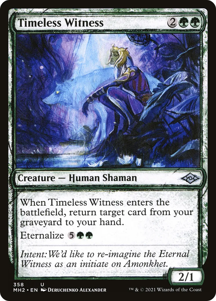 Timeless Witness — Modern Horizons 2 — Magic: The Gathering