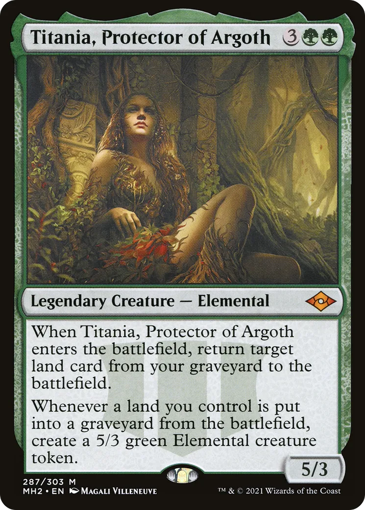 Titania, Protector of Argoth — Modern Horizons 2 — Magic: The Gathering