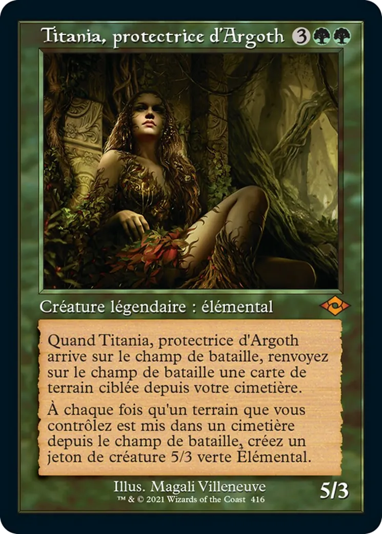 Titania, protectrice d'Argoth — Modern Horizons 2 — Magic: The Gathering