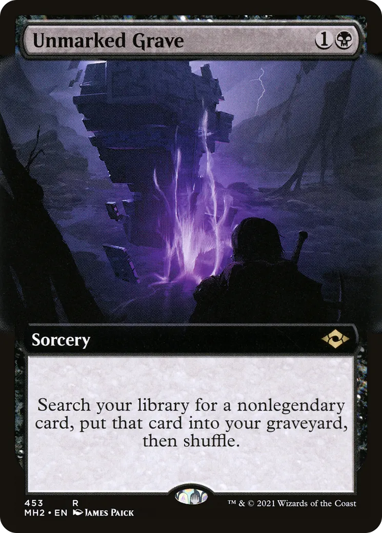 Unmarked Grave — Modern Horizons 2 — Magic: The Gathering