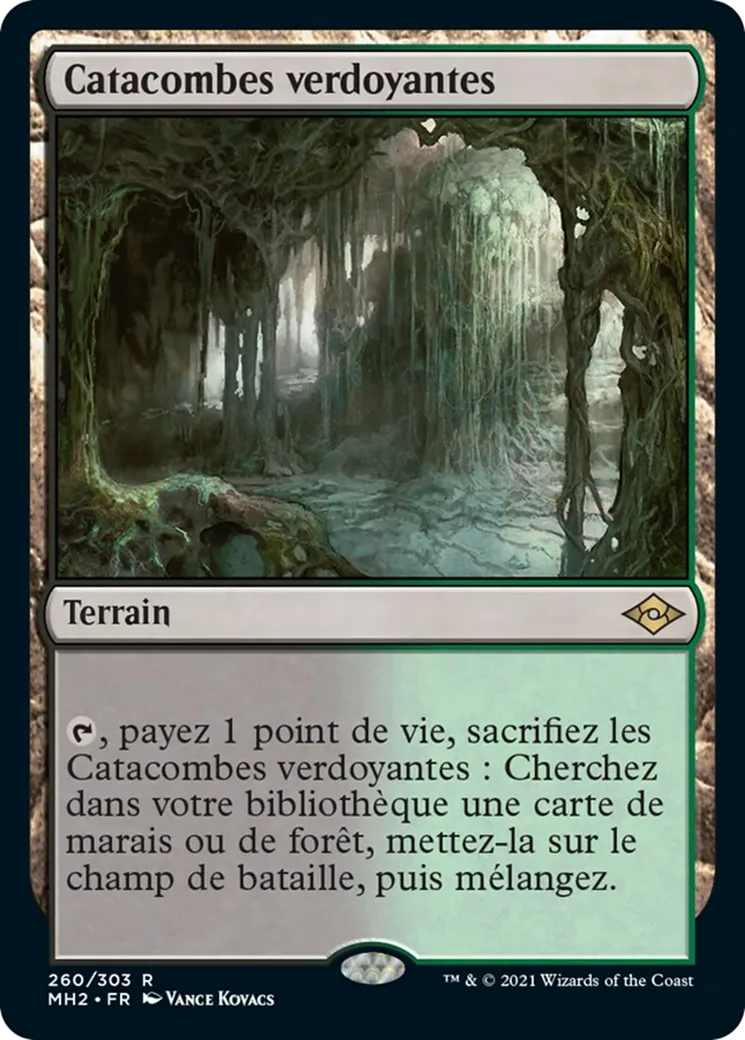 Catacombes verdoyantes — Modern Horizons 2 — Magic: The Gathering