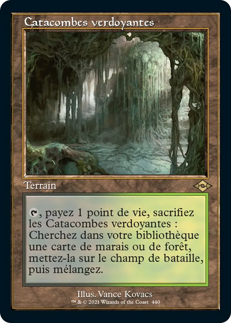 Catacombes verdoyantes — Modern Horizons 2 — Magic: The Gathering