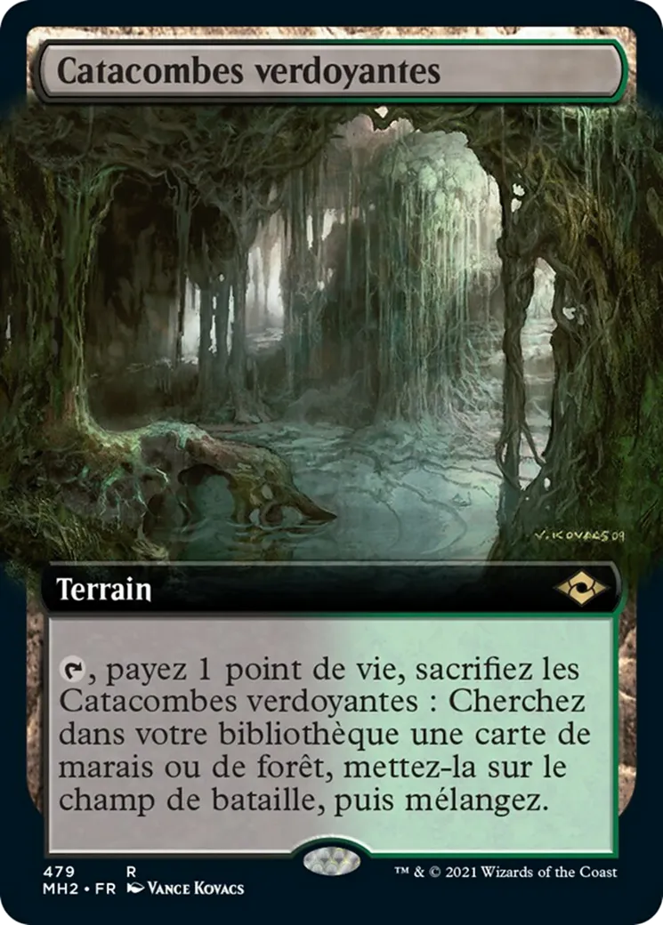 Catacombes verdoyantes — Modern Horizons 2 — Magic: The Gathering
