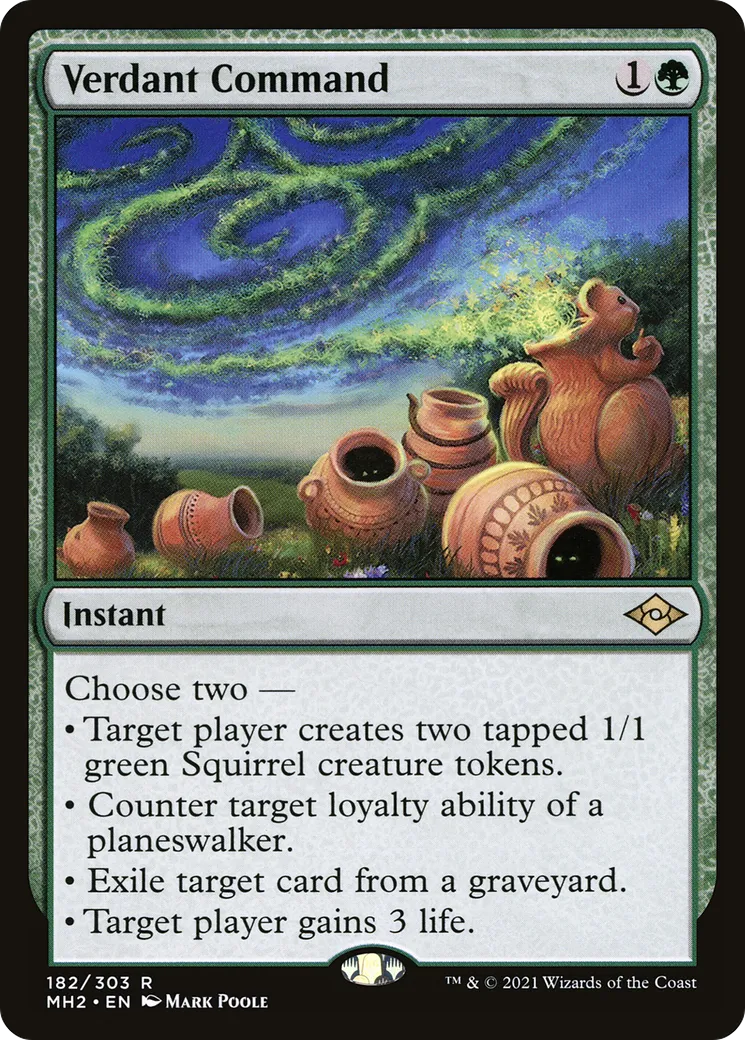 Verdant Command — Modern Horizons 2 — Magic: The Gathering