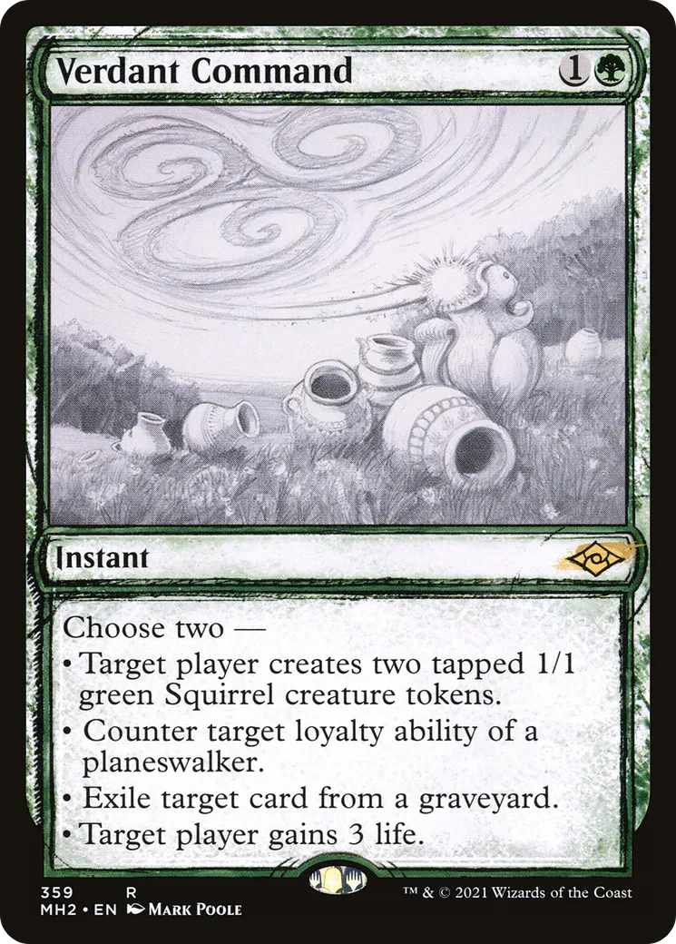 Verdant Command — Modern Horizons 2 — Magic: The Gathering
