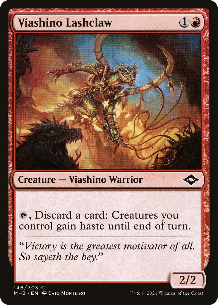 Viashino Lashclaw — Modern Horizons 2 — Magic: The Gathering
