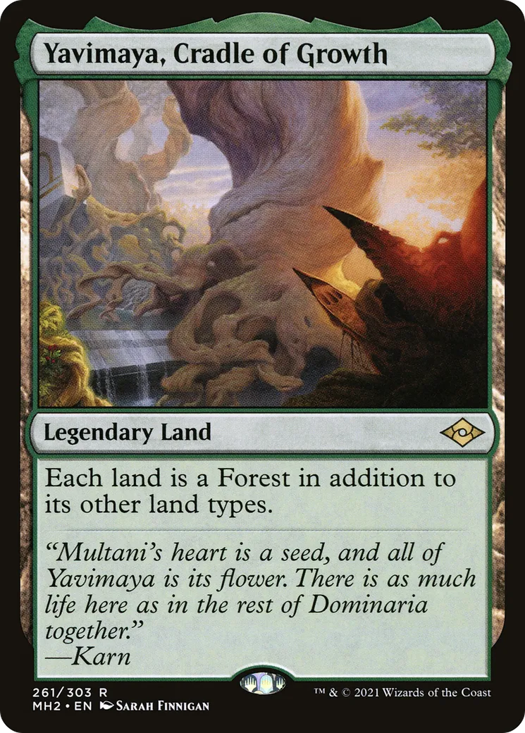 Yavimaya, Cradle of Growth — Modern Horizons 2 — Magic: The Gathering