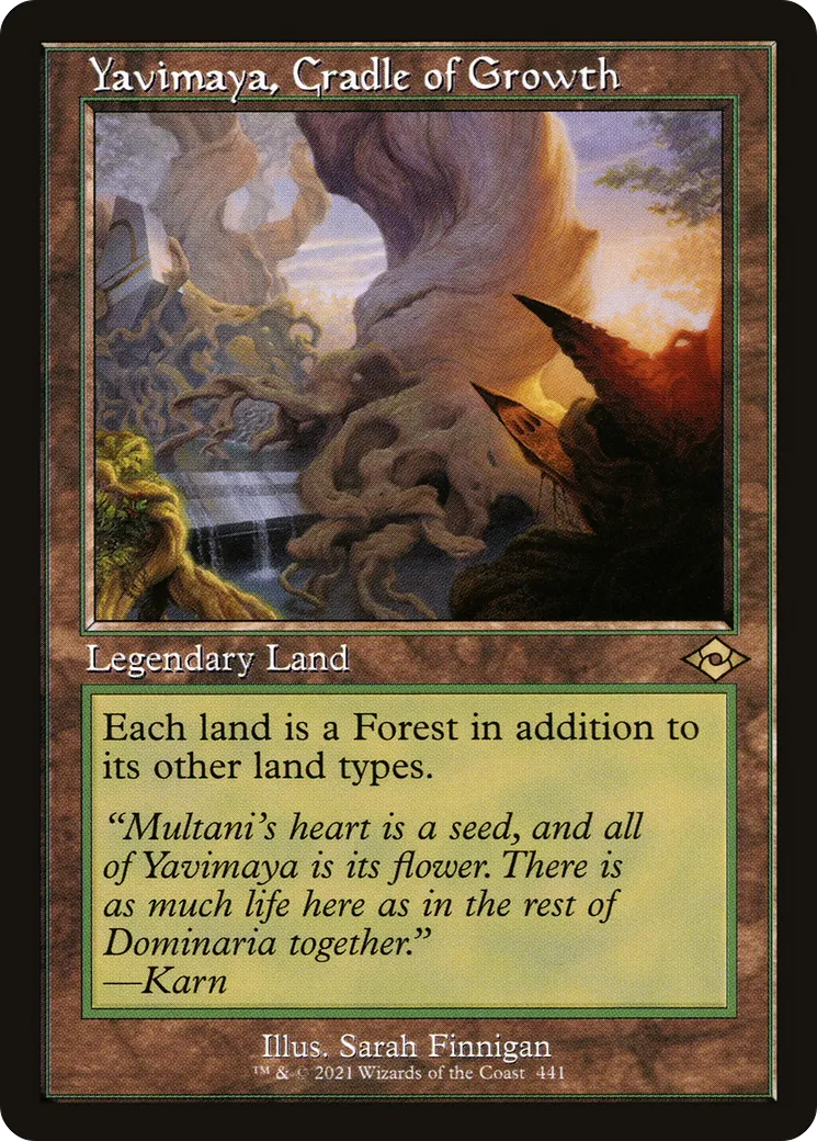 Yavimaya, Cradle of Growth — Modern Horizons 2 — Magic: The Gathering