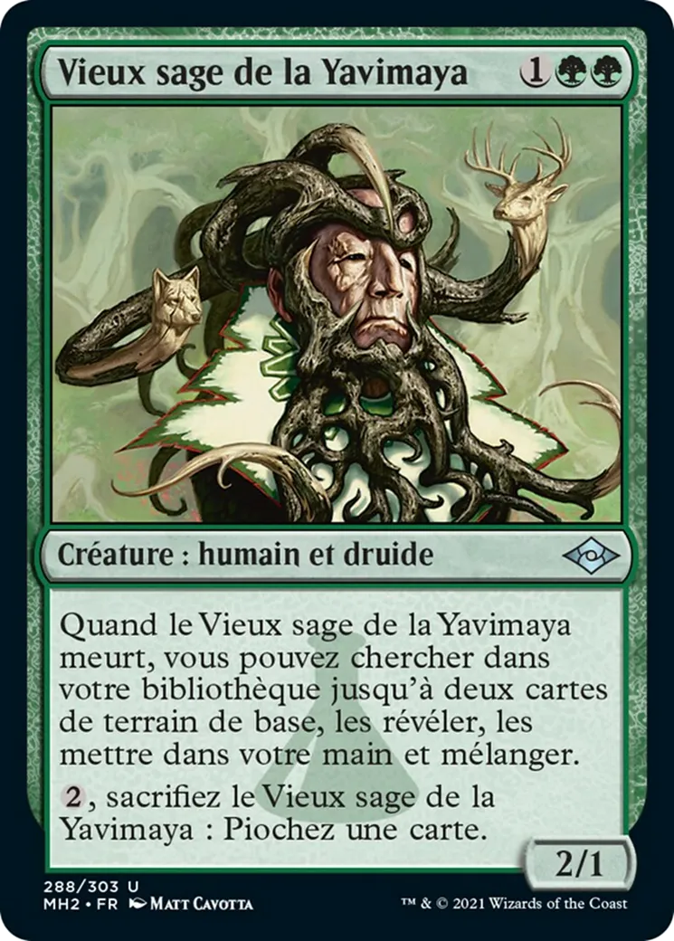 Vieux sage de la Yavimaya — Modern Horizons 2 — Magic: The Gathering