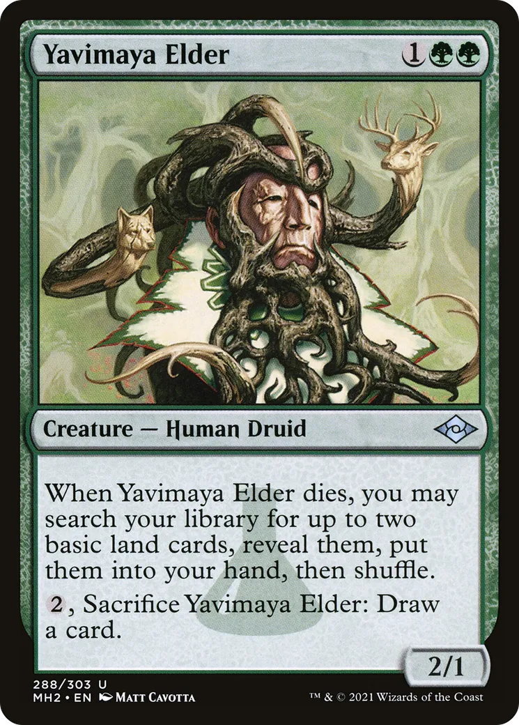 Vieux sage de la Yavimaya — Modern Horizons 2 — Magic: The Gathering