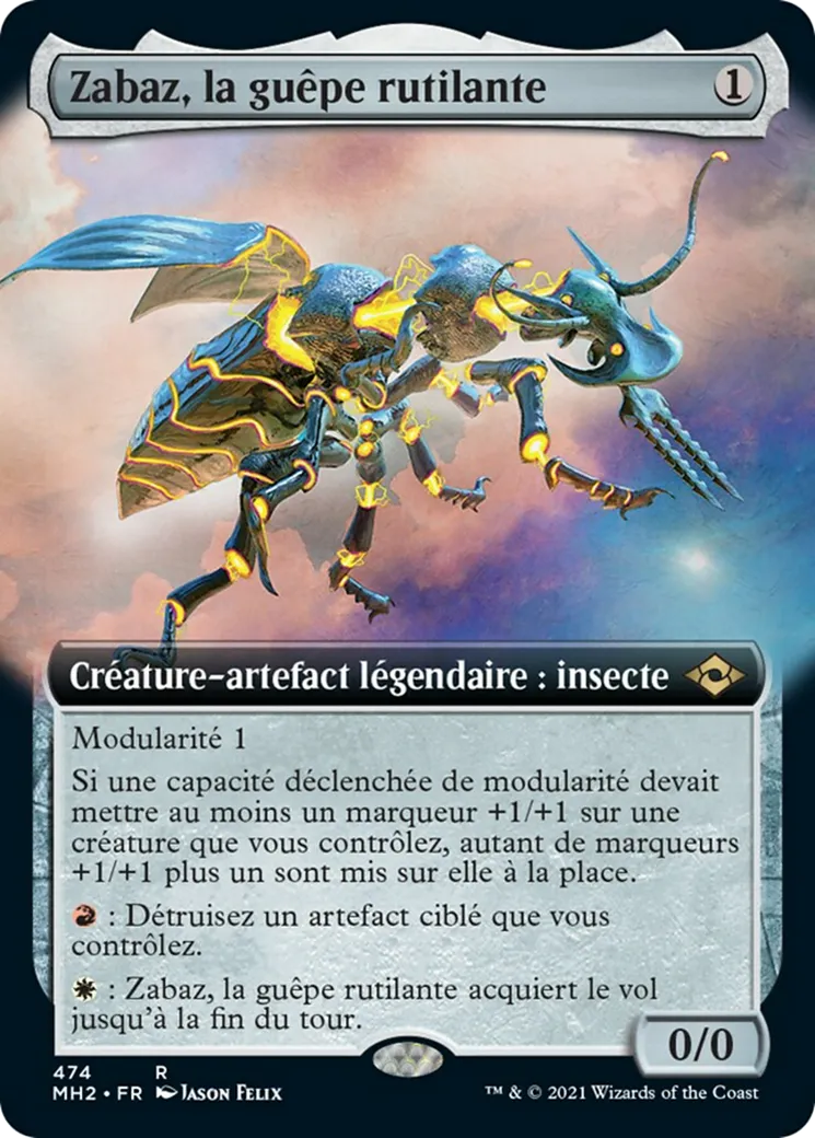 Zabaz, la guêpe rutilante — Modern Horizons 2 — Magic: The Gathering