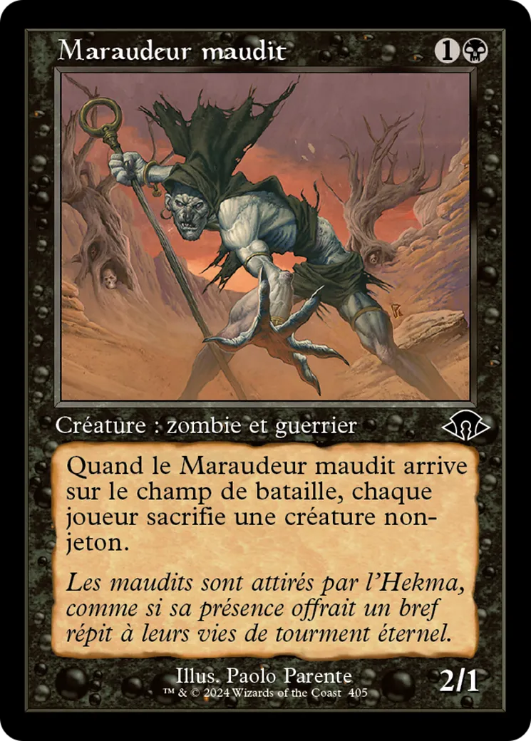 Maraudeur maudit — Modern Horizons 3 — Magic: The Gathering