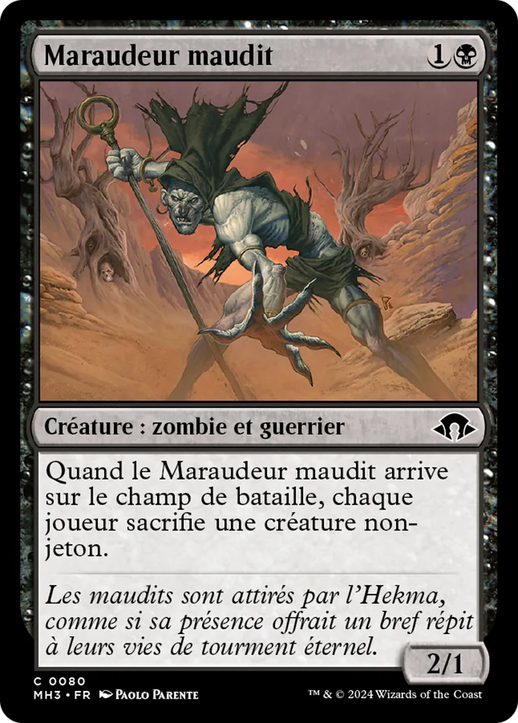 Maraudeur maudit — Modern Horizons 3 — Magic: The Gathering