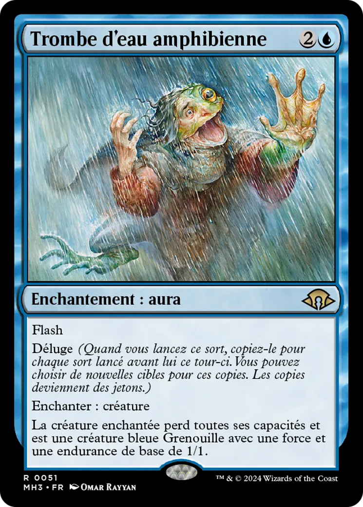 Trombe d'eau amphibienne — Modern Horizons 3 — Magic: The Gathering