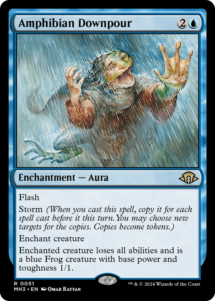 Amphibian Downpour — Modern Horizons 3 — Magic: The Gathering