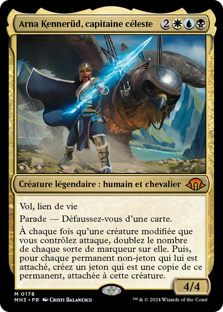 Arna Kennerüd, capitaine céleste — Modern Horizons 3 — Magic: The Gathering