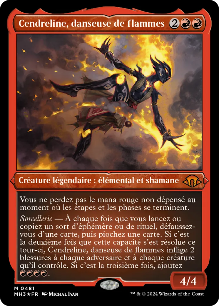 Cendreline, danseuse de flammes — Modern Horizons 3 — Magic: The Gathering
