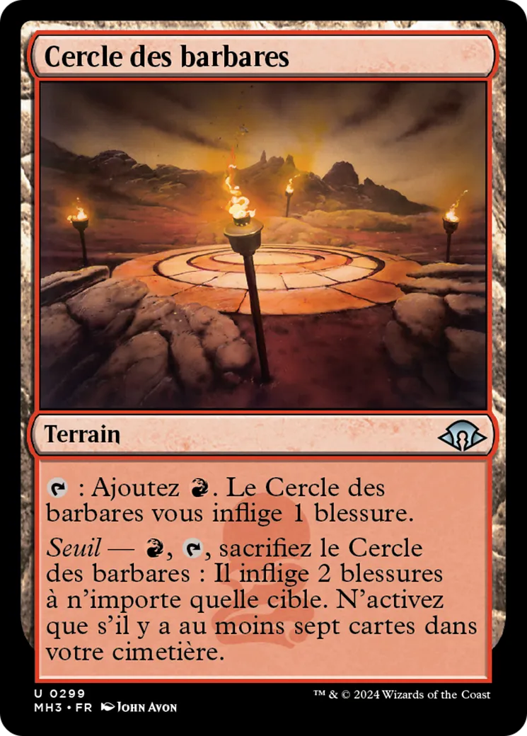 Cercle des barbares — Modern Horizons 3 — Magic: The Gathering
