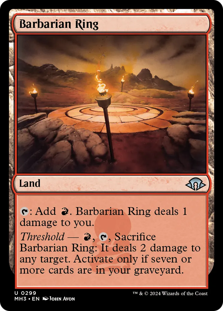 Barbarian Ring — Modern Horizons 3 — Magic: The Gathering