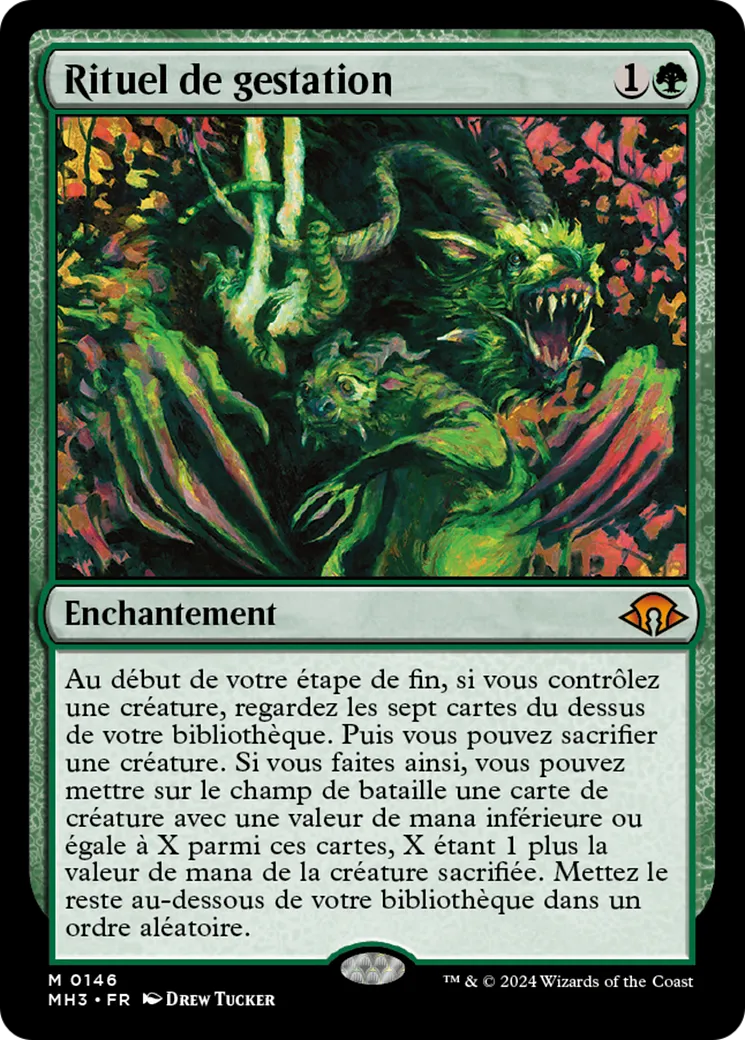 Rituel de gestation — Modern Horizons 3 — Magic: The Gathering