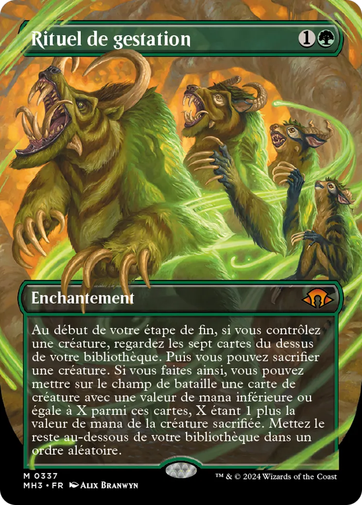 Rituel de gestation — Modern Horizons 3 — Magic: The Gathering
