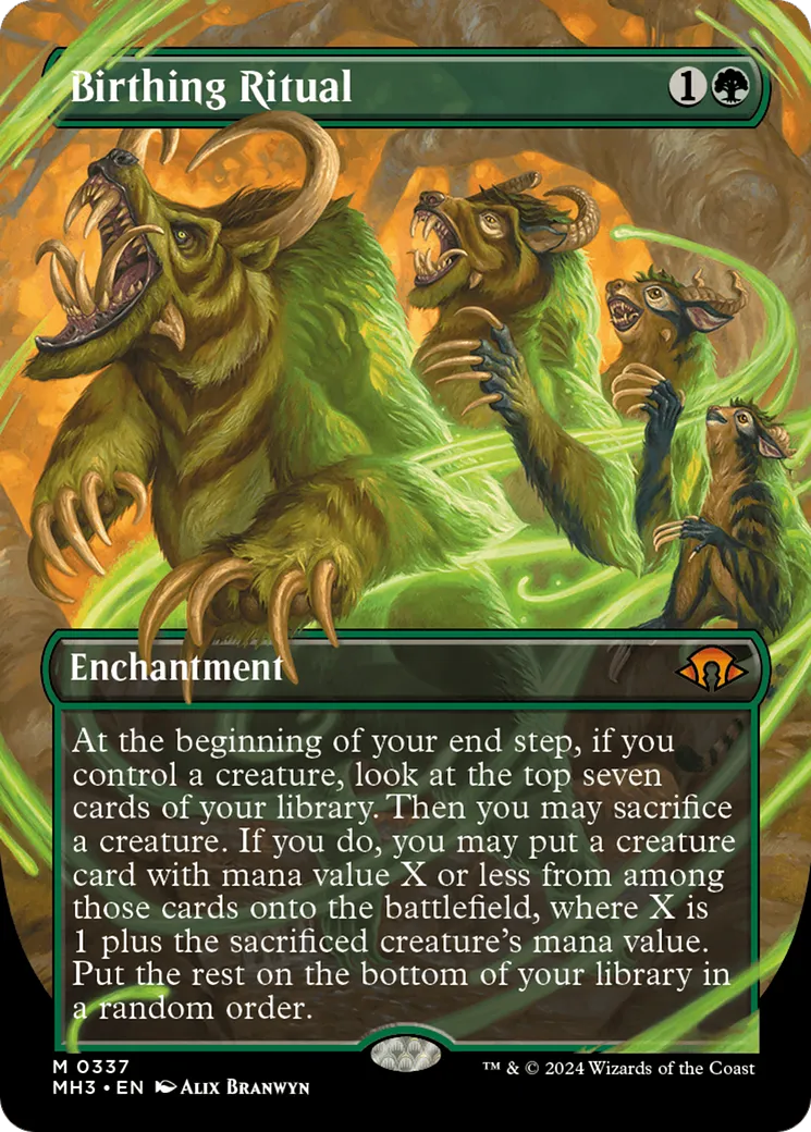 Birthing Ritual — Modern Horizons 3 — Magic: The Gathering