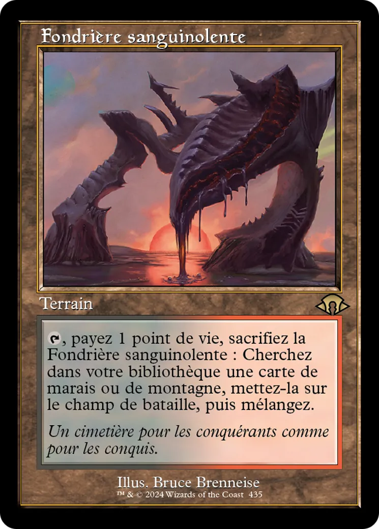 Fondrière sanguinolente — Modern Horizons 3 — Magic: The Gathering