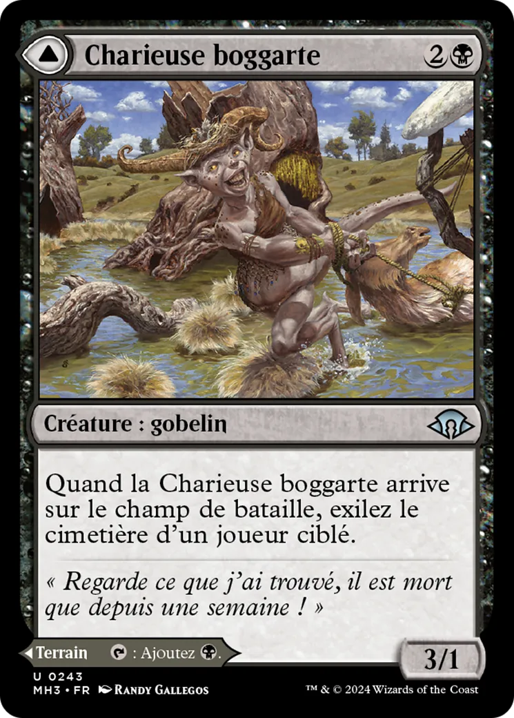 Charieuse boggarte // Marécage aux boggarts — Modern Horizons 3 — Magic: The Gathering