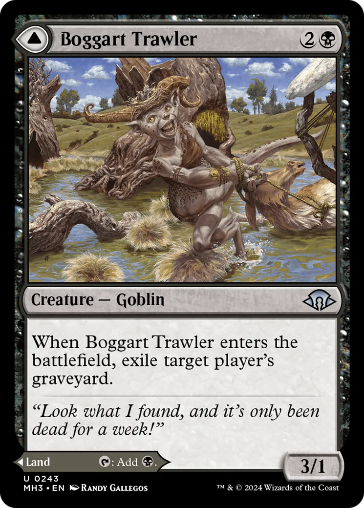 Boggart Trawler // Boggart Bog — Modern Horizons 3 — Magic: The Gathering