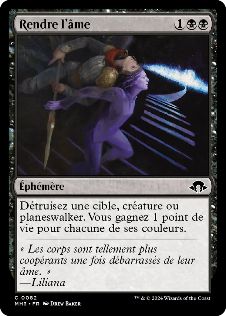 Rendre l'âme — Modern Horizons 3 — Magic: The Gathering
