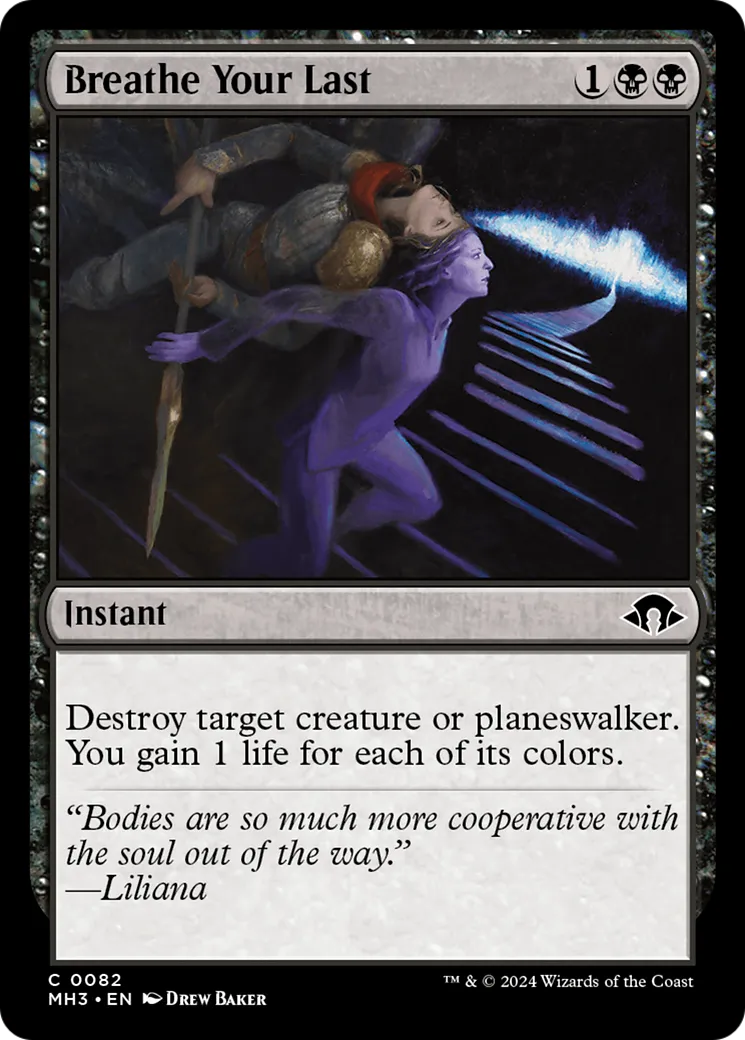 Breathe Your Last — Modern Horizons 3 — Magic: The Gathering