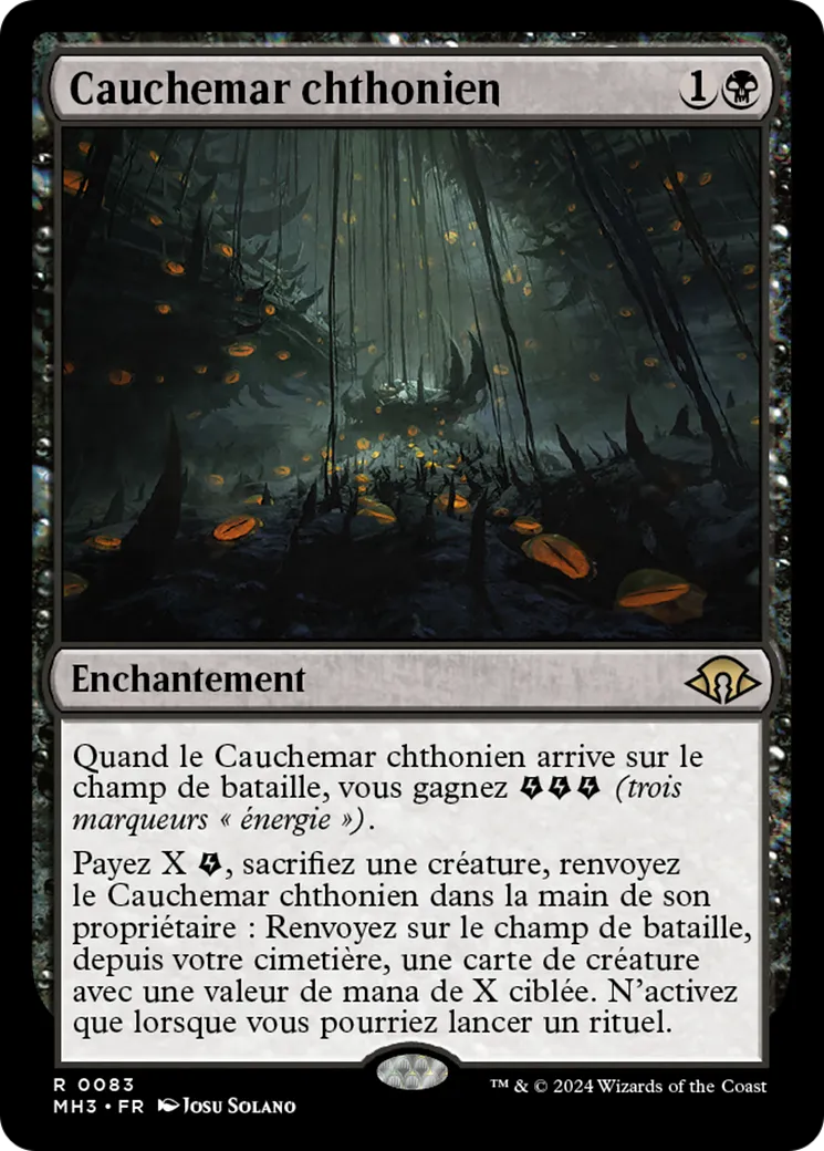 Cauchemar chthonien — Modern Horizons 3 — Magic: The Gathering