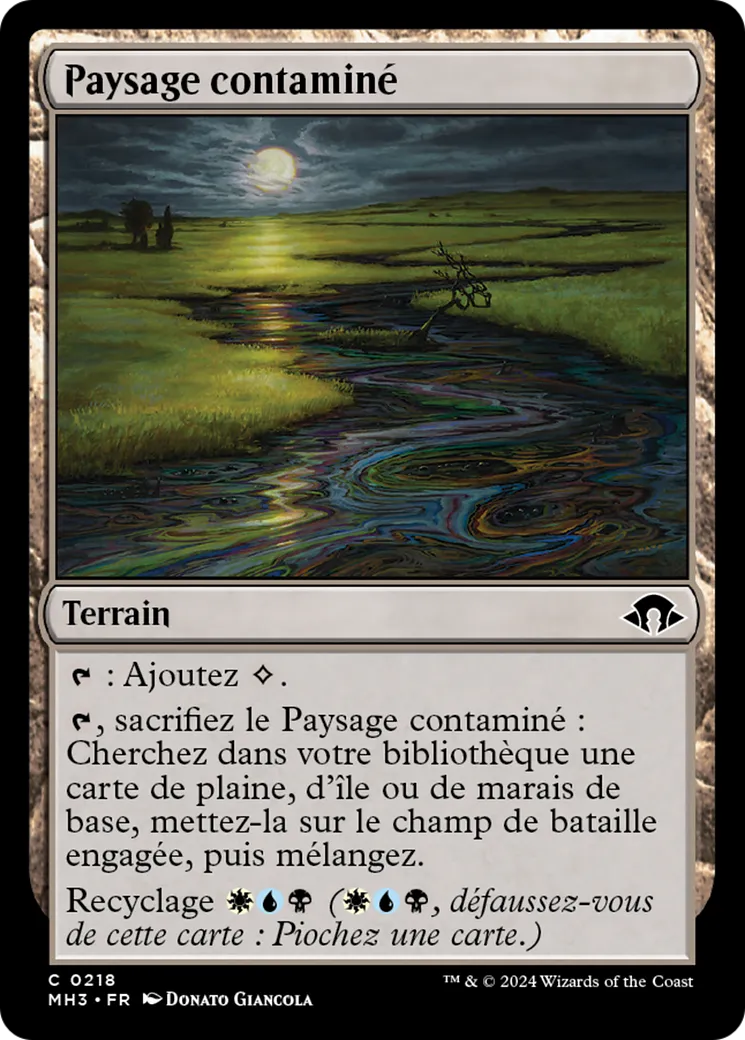 Paysage contaminé — Modern Horizons 3 — Magic: The Gathering