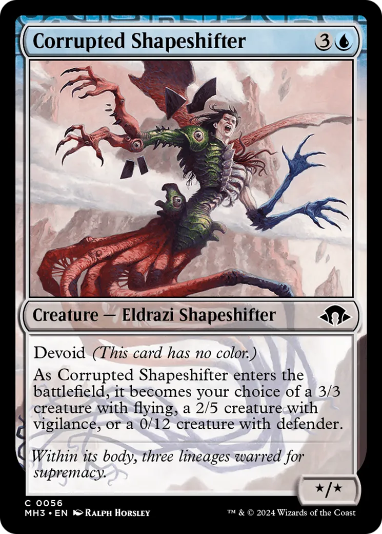 Changeforme corrompu — Modern Horizons 3 — Magic: The Gathering