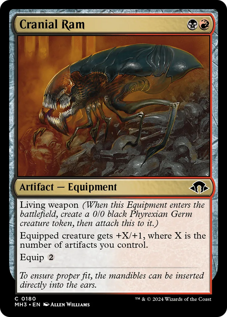 Cranial Ram — Modern Horizons 3 — Magic: The Gathering