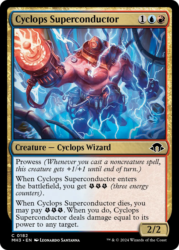 Cyclops Superconductor — Modern Horizons 3 — Magic: The Gathering