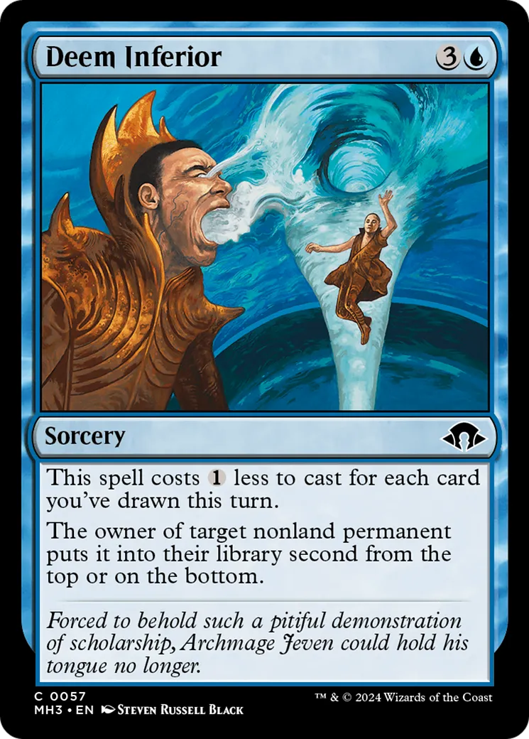Deem Inferior — Modern Horizons 3 — Magic: The Gathering