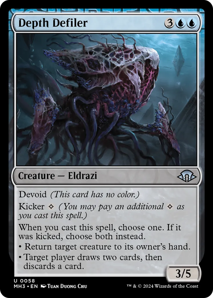 Contaminateur des profondeurs — Modern Horizons 3 — Magic: The Gathering