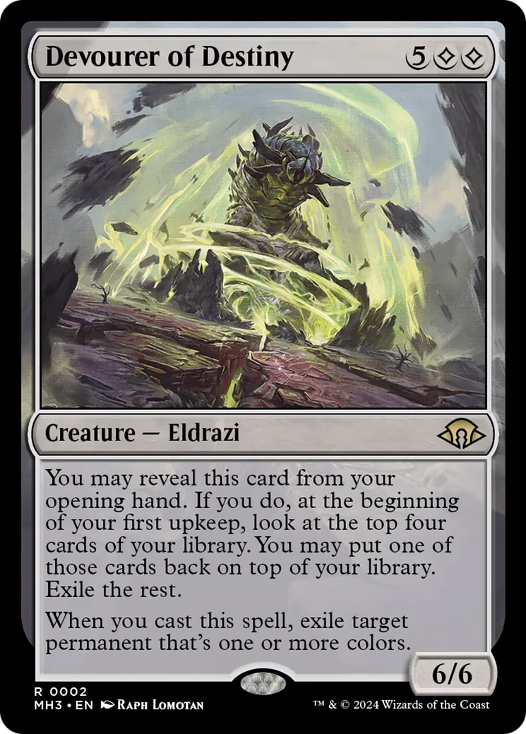 Devourer of Destiny — Modern Horizons 3 — Magic: The Gathering