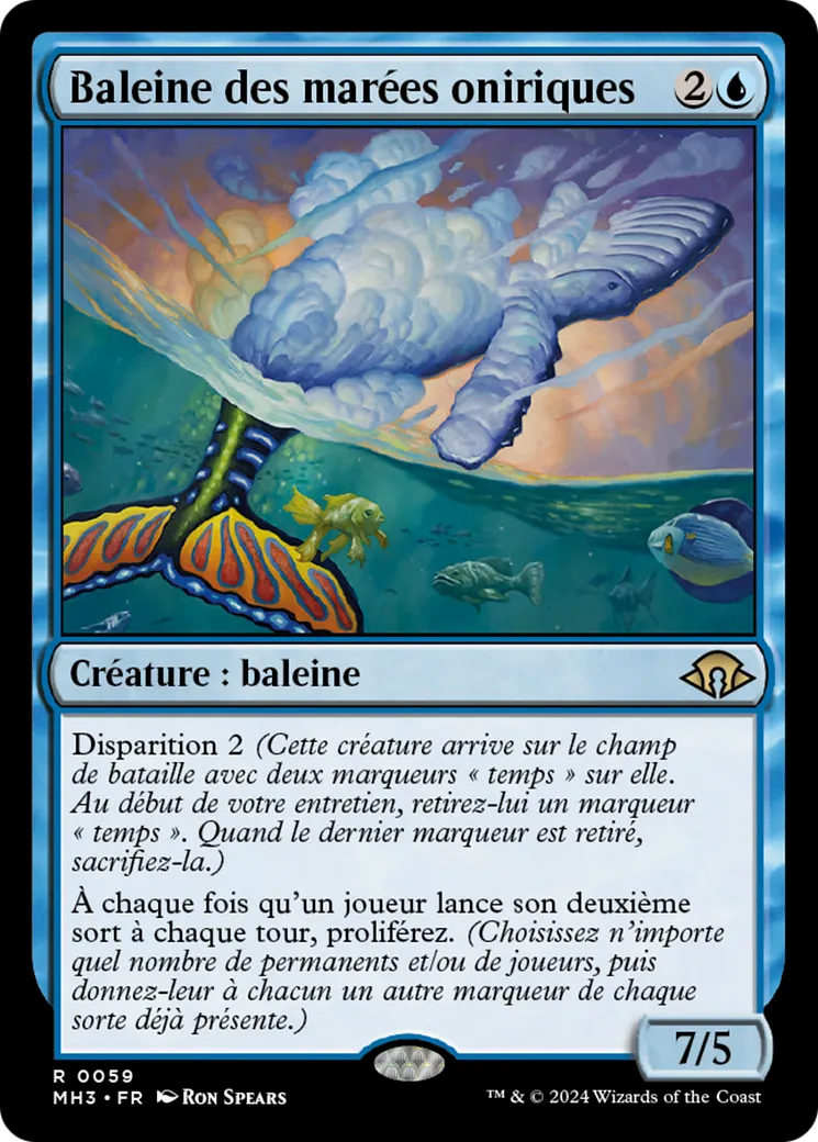 Baleine des marées oniriques — Modern Horizons 3 — Magic: The Gathering